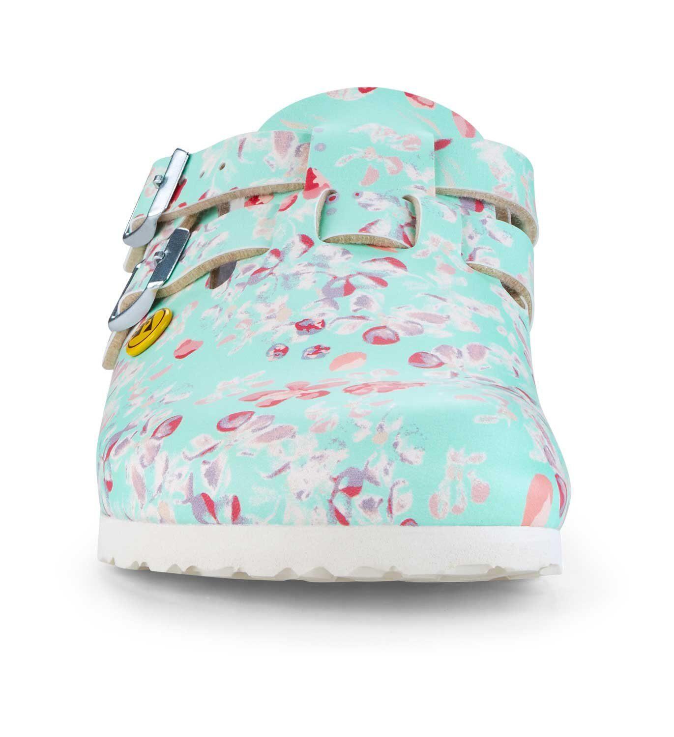 BIRKENSTOCK Freizeitschuhe Birkenstock Kay ESD Flower Mint 5/5
