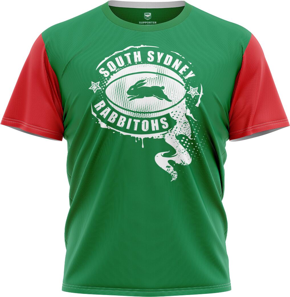 NRL Kids 'Preston' Tee Shirt - South Sydney Rabbitohs - Baby Child T-Shirt