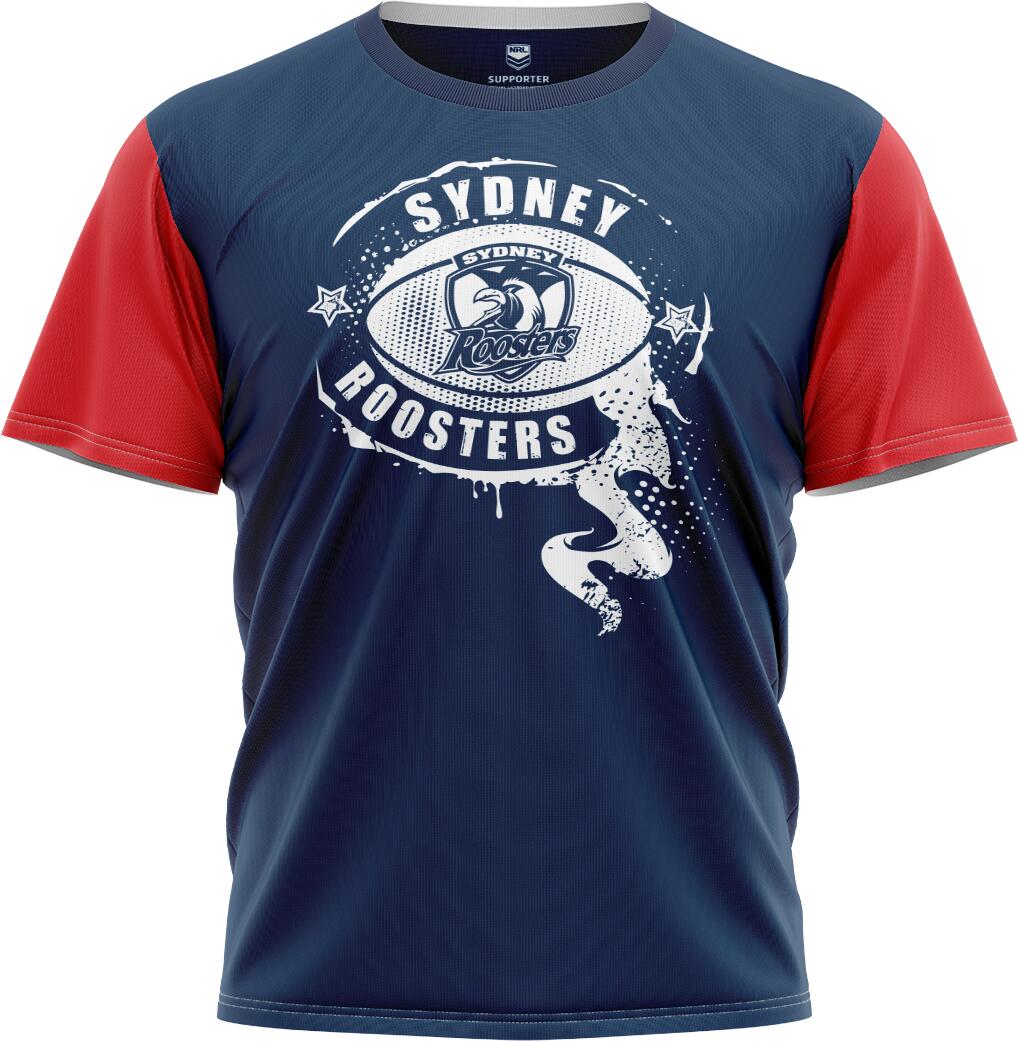 NRL Kids 'Preston' Tee Shirt - Sydney Roosters - Baby Child T-Shirt