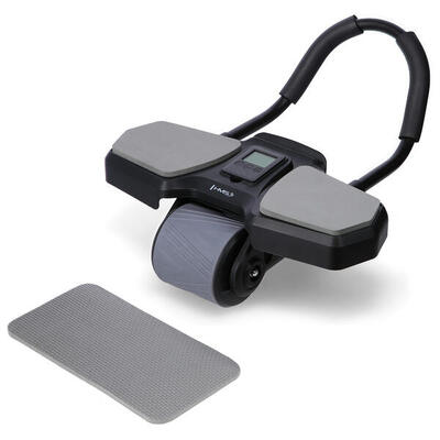 Abs wiel automatisch buikspieroefenwiel met steun ka08 hms