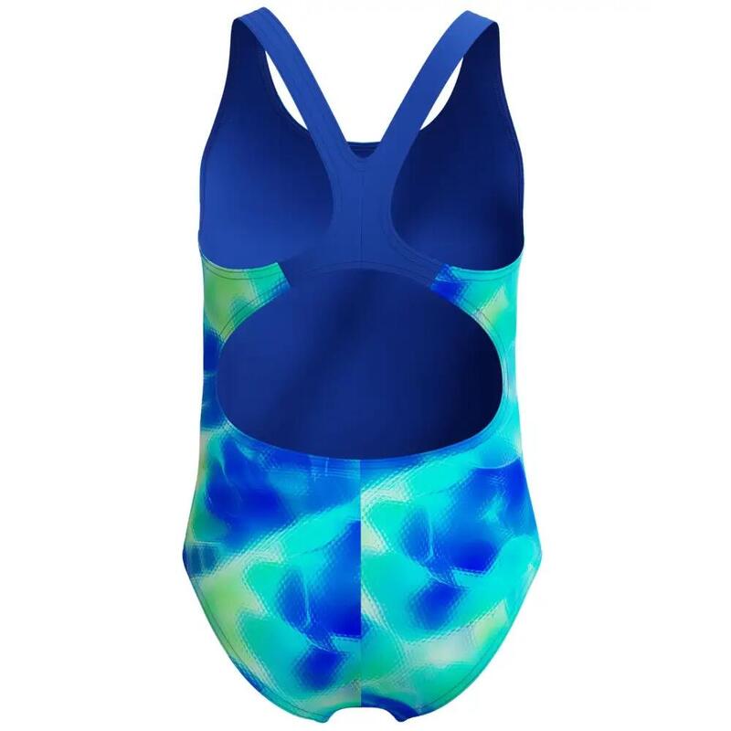 Costum inot fete Speedo Splashback Albastru/Verde– Endurance+