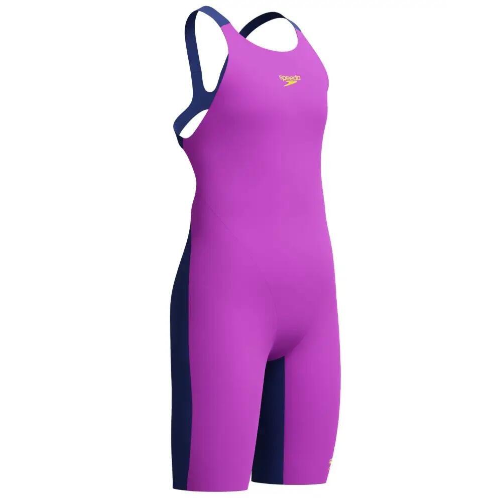 Dívčí závodní plavky Speedo FS End+ Max OB Junior 4/7