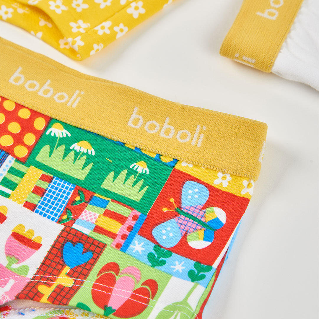 Bragas de verano de tenis kids niña boboli multicolor 5/7