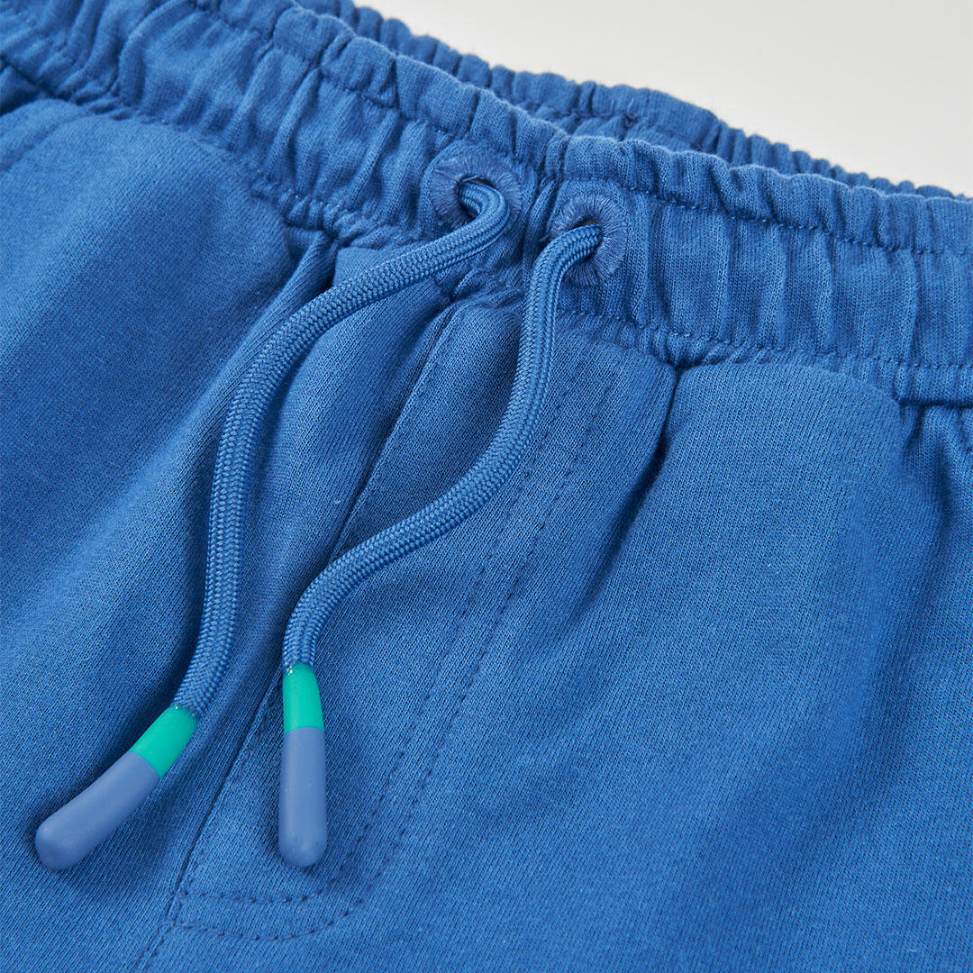 Bermudas de verano de tenis kids niño boboli azul 3/4