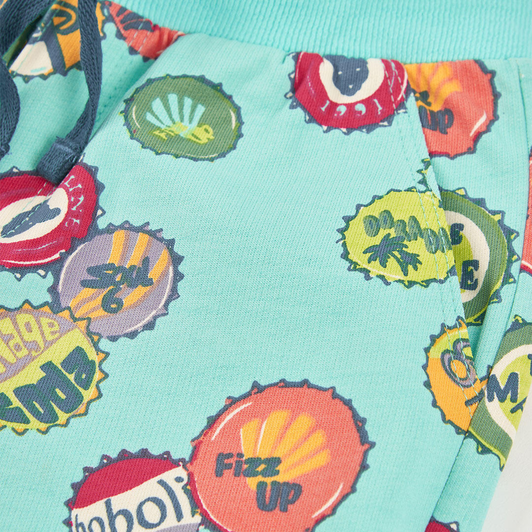 Bermudas de verano de tenis kids niño boboli multicolor 3/4