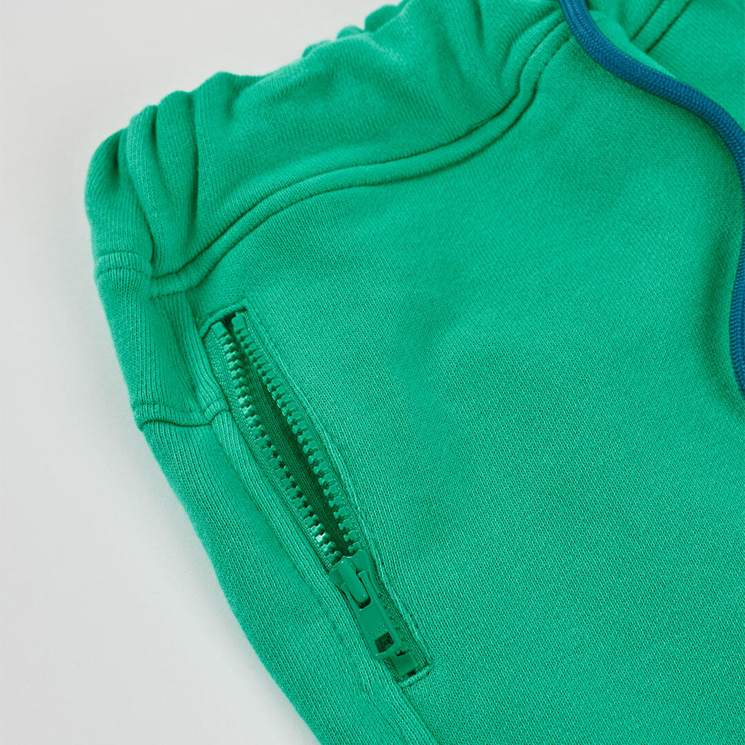 Bermudas de verano de tenis kids niño boboli verde 3/4