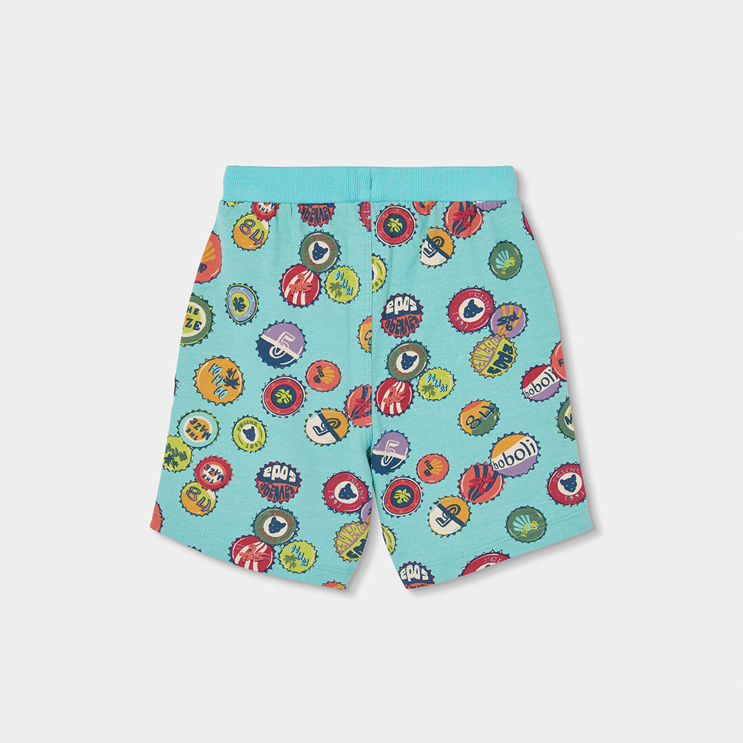 Bermudas de verano de tenis kids niño boboli multicolor 2/4