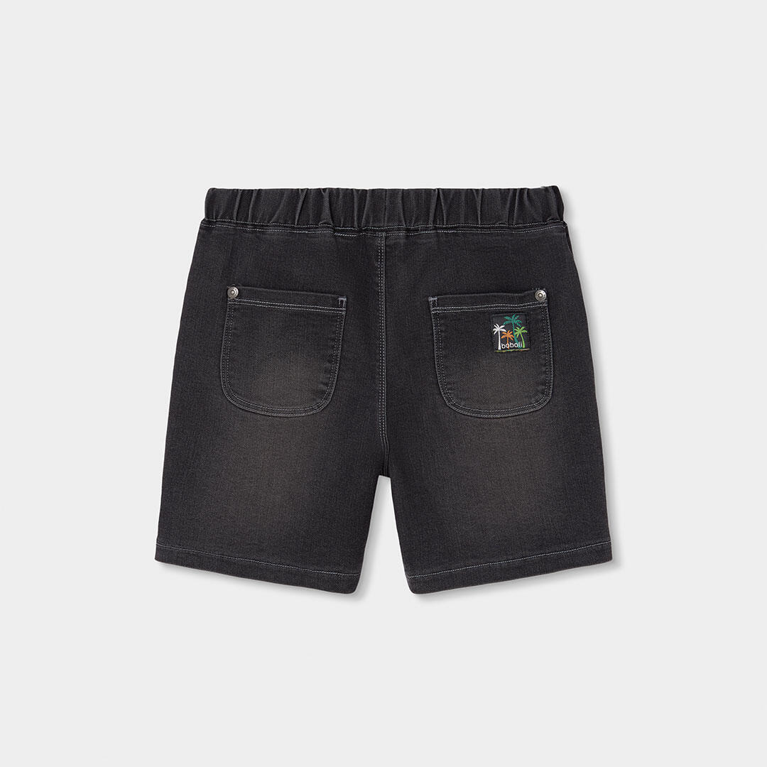 Bermudas de verano de tenis kids niño boboli gris 2/4