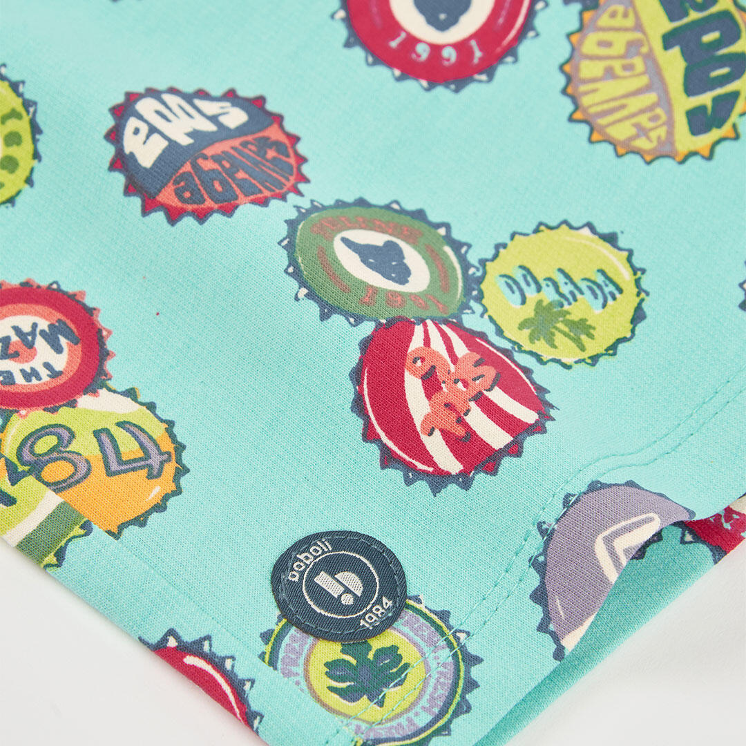 Bermudas de verano de tenis kids niño boboli multicolor 4/4