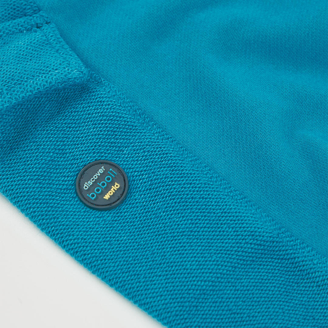 Bermudas de verano de tenis kids niño boboli verde 4/4