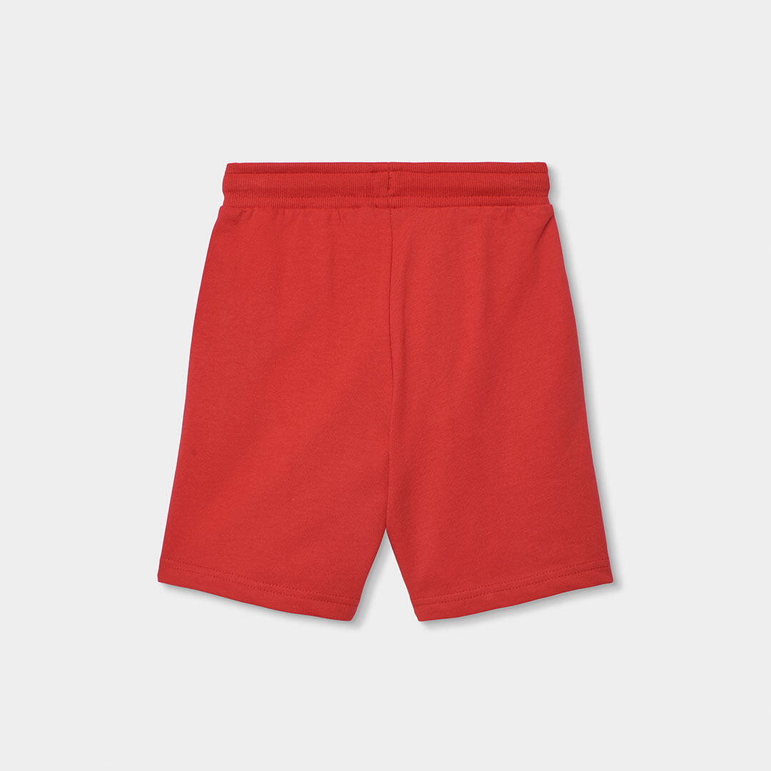 Bermudas de verano de tenis kids niño boboli granate 2/4