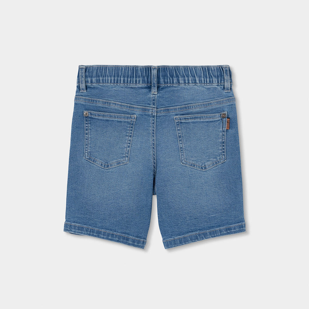 Bermudas de verano de tenis kids niño boboli azul 2/4
