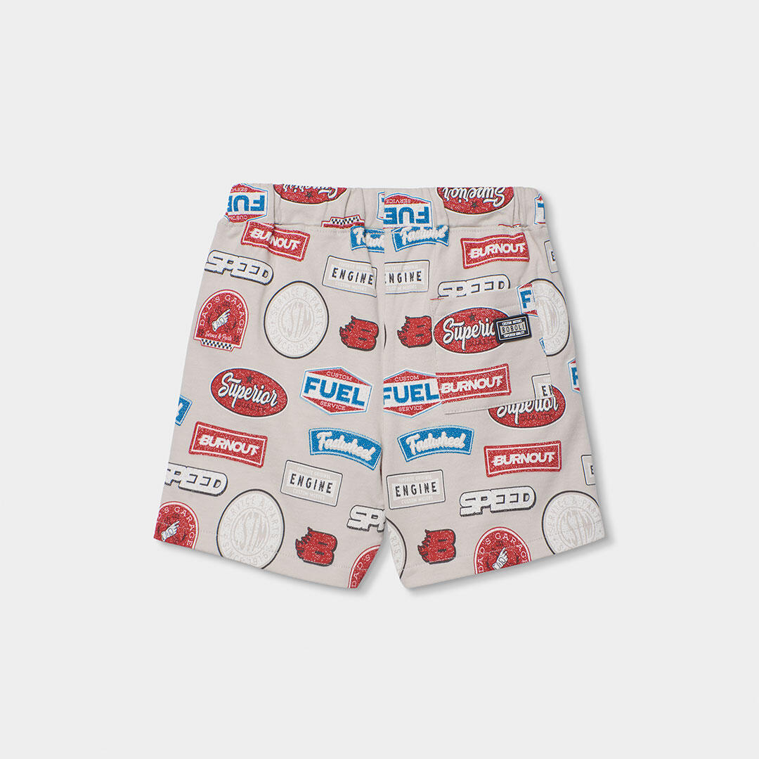 Bermudas de verano de tenis kids niño boboli multicolor 2/4