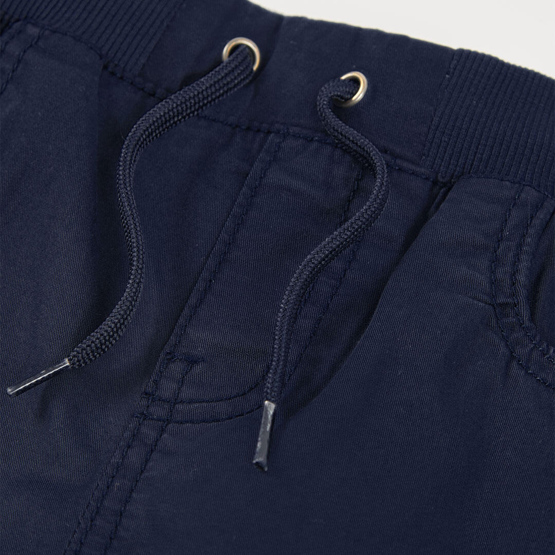 Bermudas de verano de tenis kids niño boboli azul 3/4
