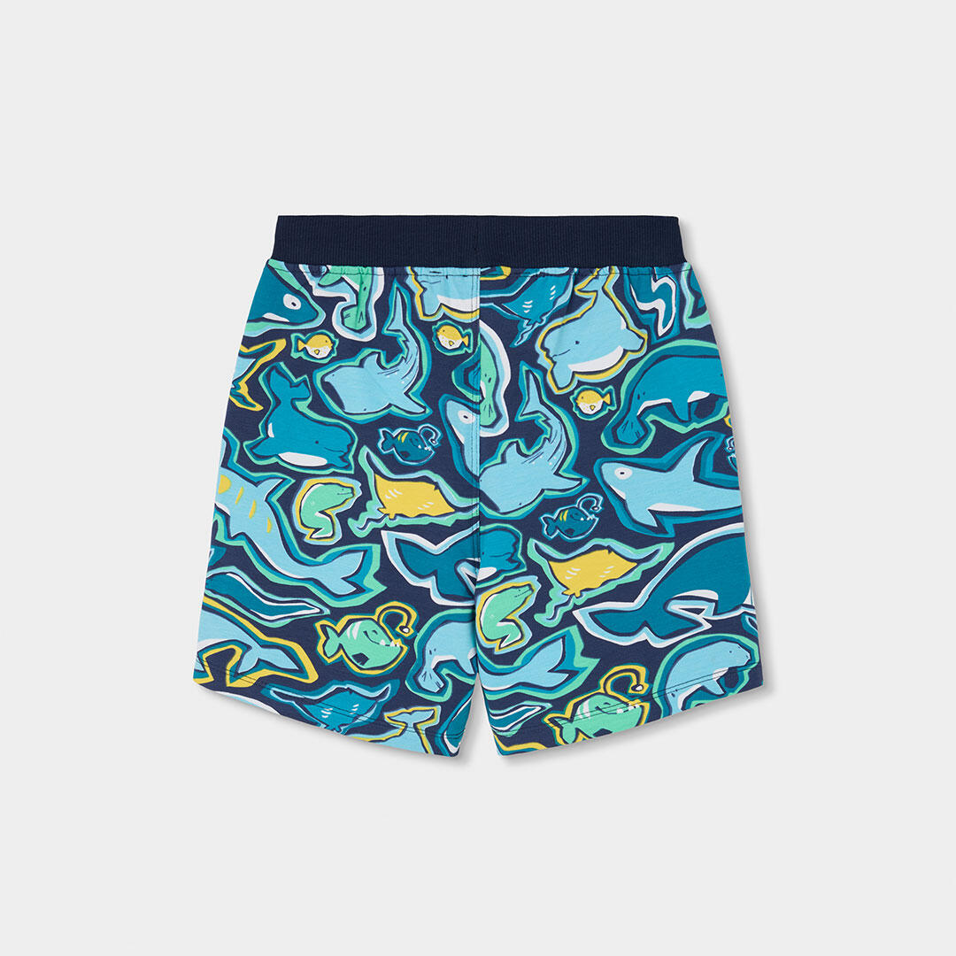 Bermudas de verano de tenis kids niño boboli multicolor 2/4