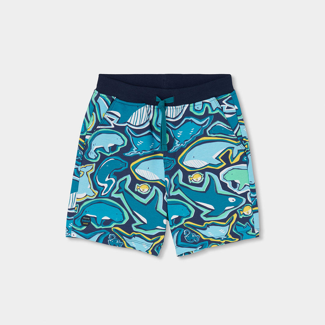 Bermudas de verano de tenis kids niño boboli multicolor 1/4