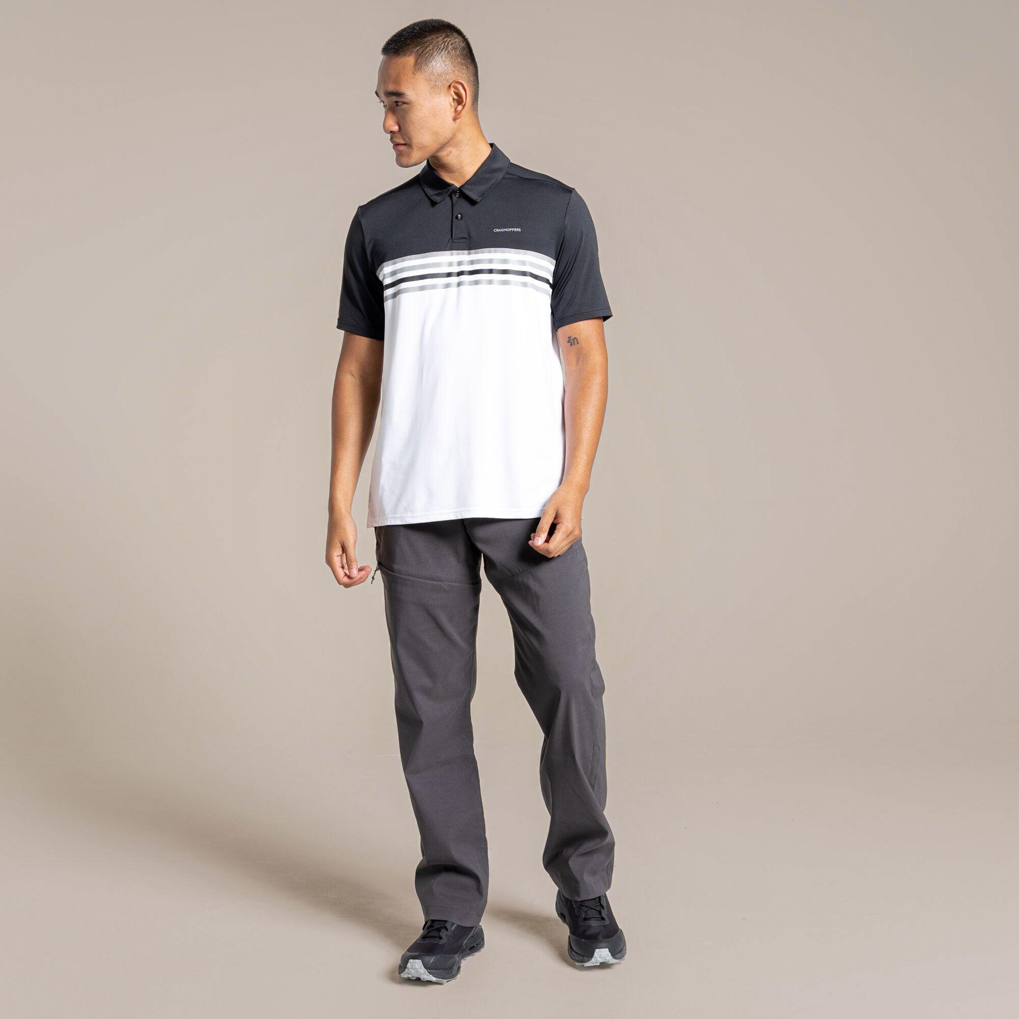 NosiLife Pro Polo Shirt mit kurzen Ärmeln für Männer 3/4