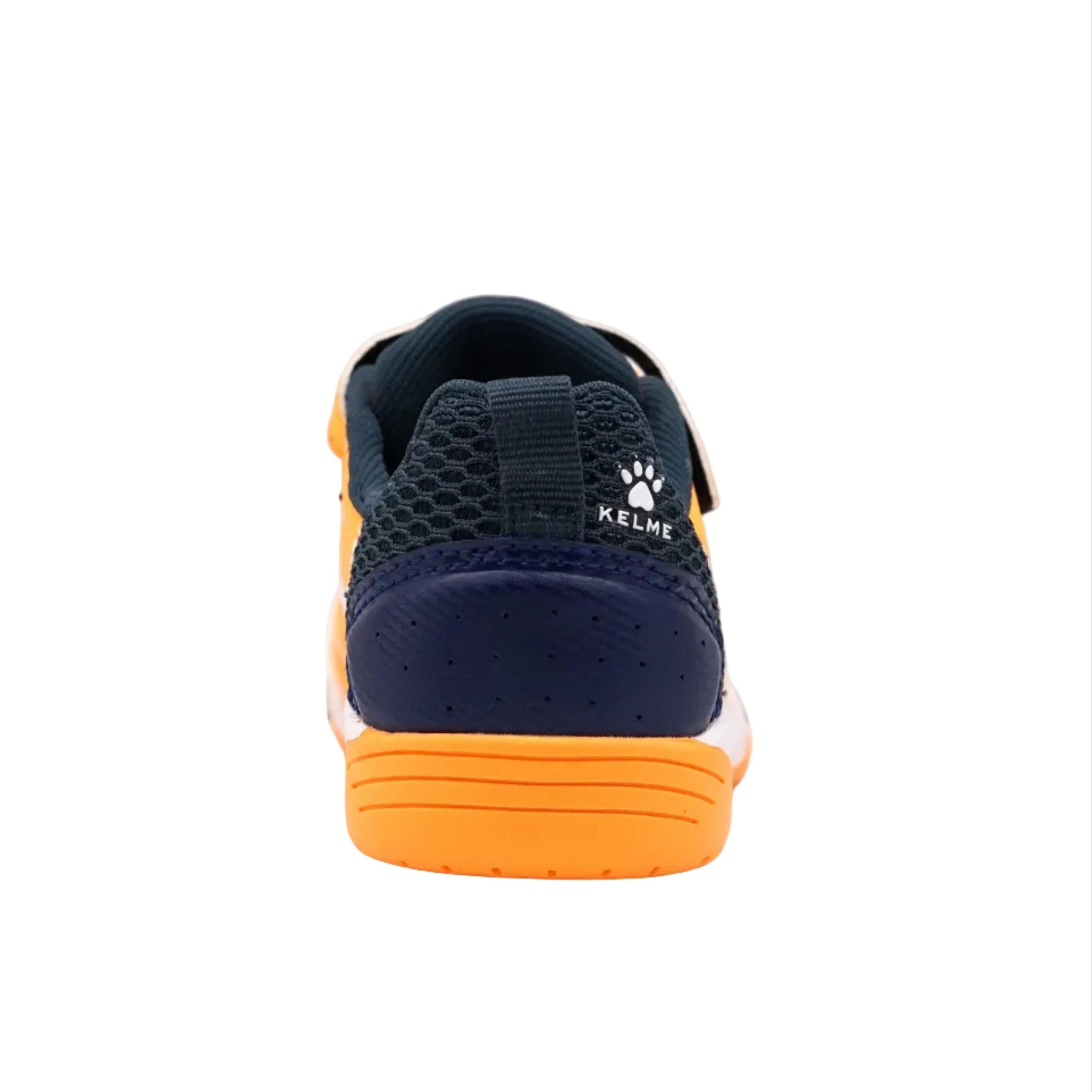Kelme Zapatillas De Niño Goleiro Elastic Indoor Naranja Y Azul Unisex Kids 4/5