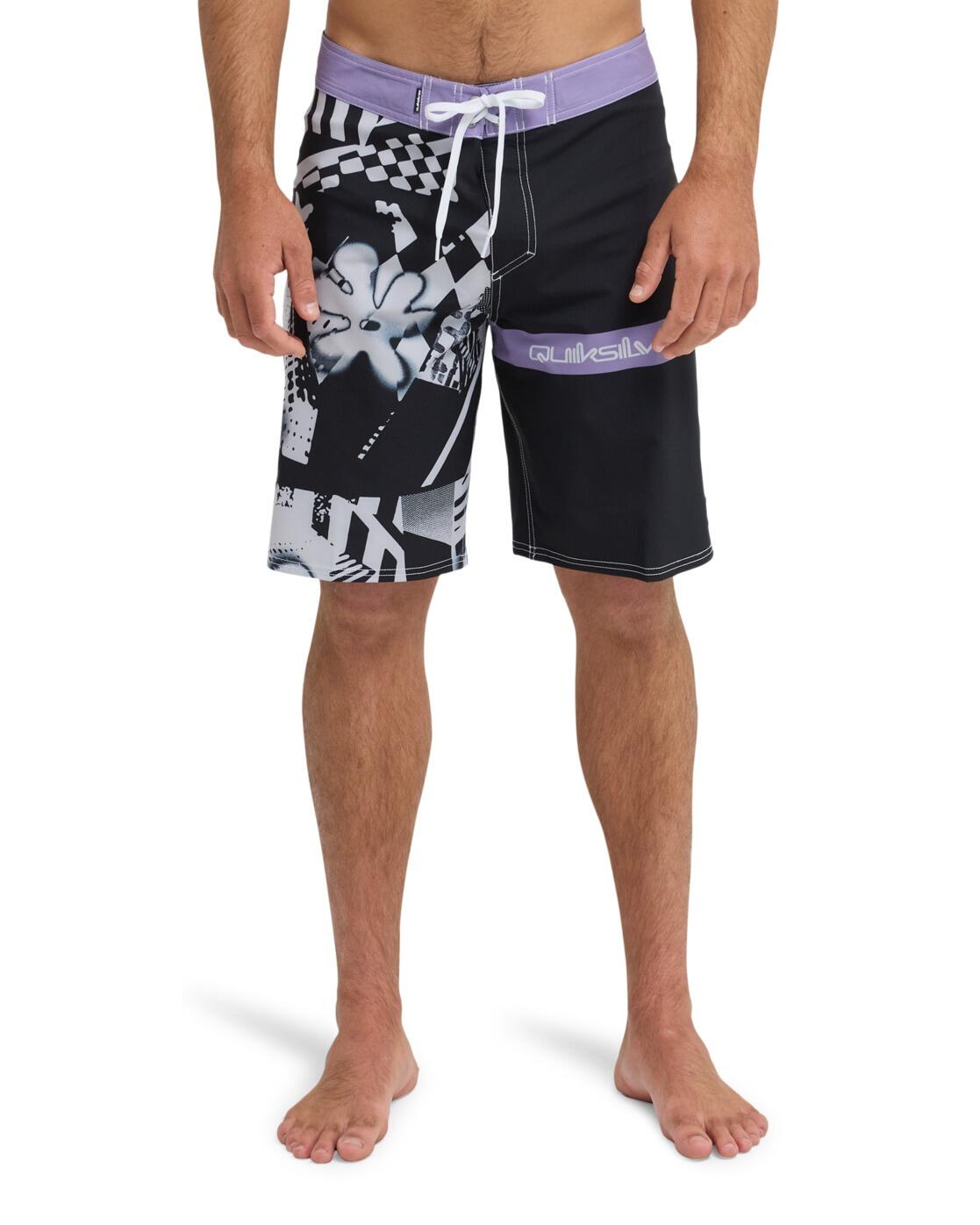 Boardshort SURFSILK STRAIGHT 20" Noir Homme 2/4