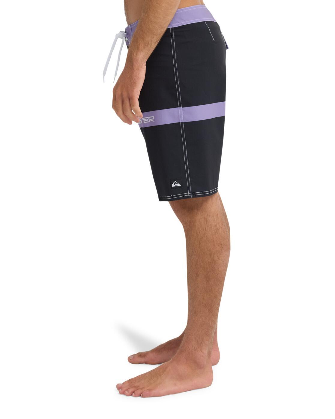 Boardshort SURFSILK STRAIGHT 20" Noir Homme 4/4