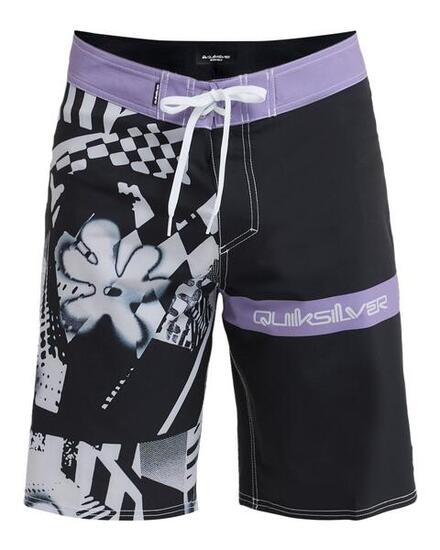 Boardshort SURFSILK STRAIGHT 20" Noir Homme