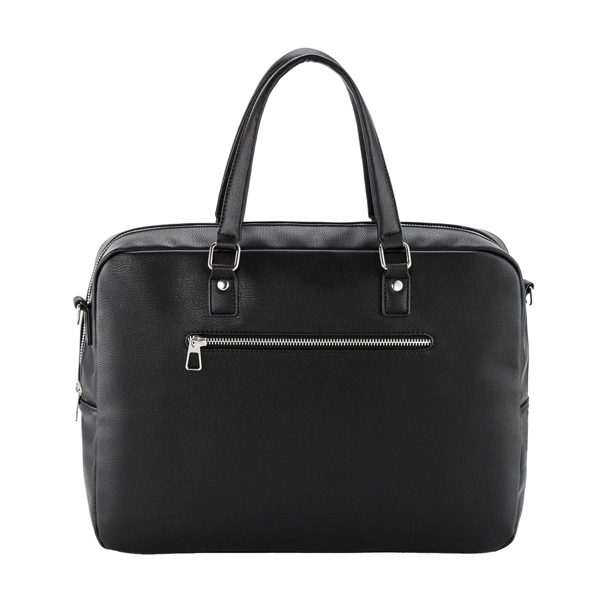 Tailored Luxe Briefcase (Black) One Size 2/2