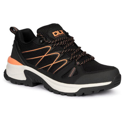 Dlx Zindzi II Damen wasserdichter Walking-Trainer schwarz