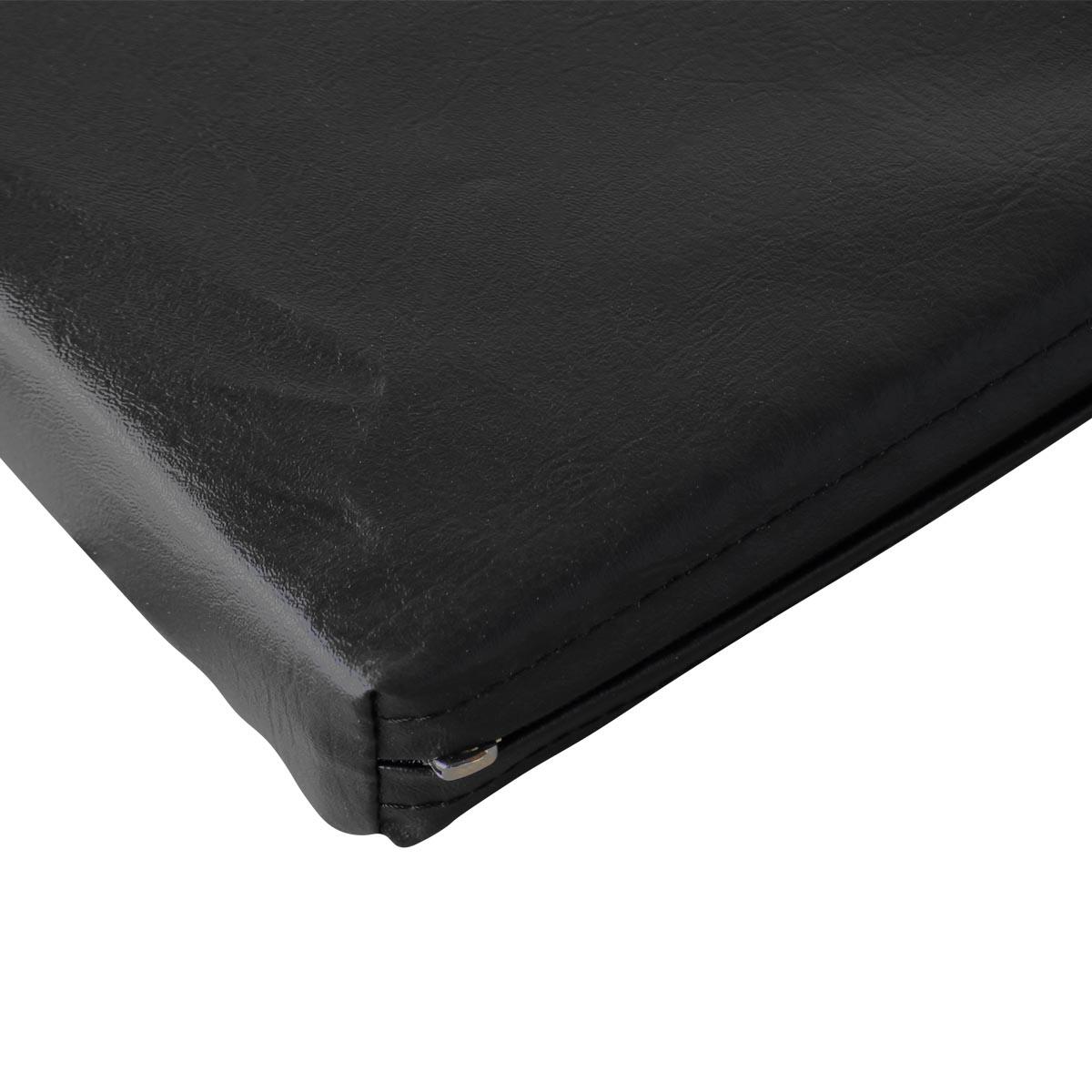 Faltbare, zweiteilige Matte MASTER Comfort Line R80 – 200 x 120 x 4 cm – schwarz 3/6