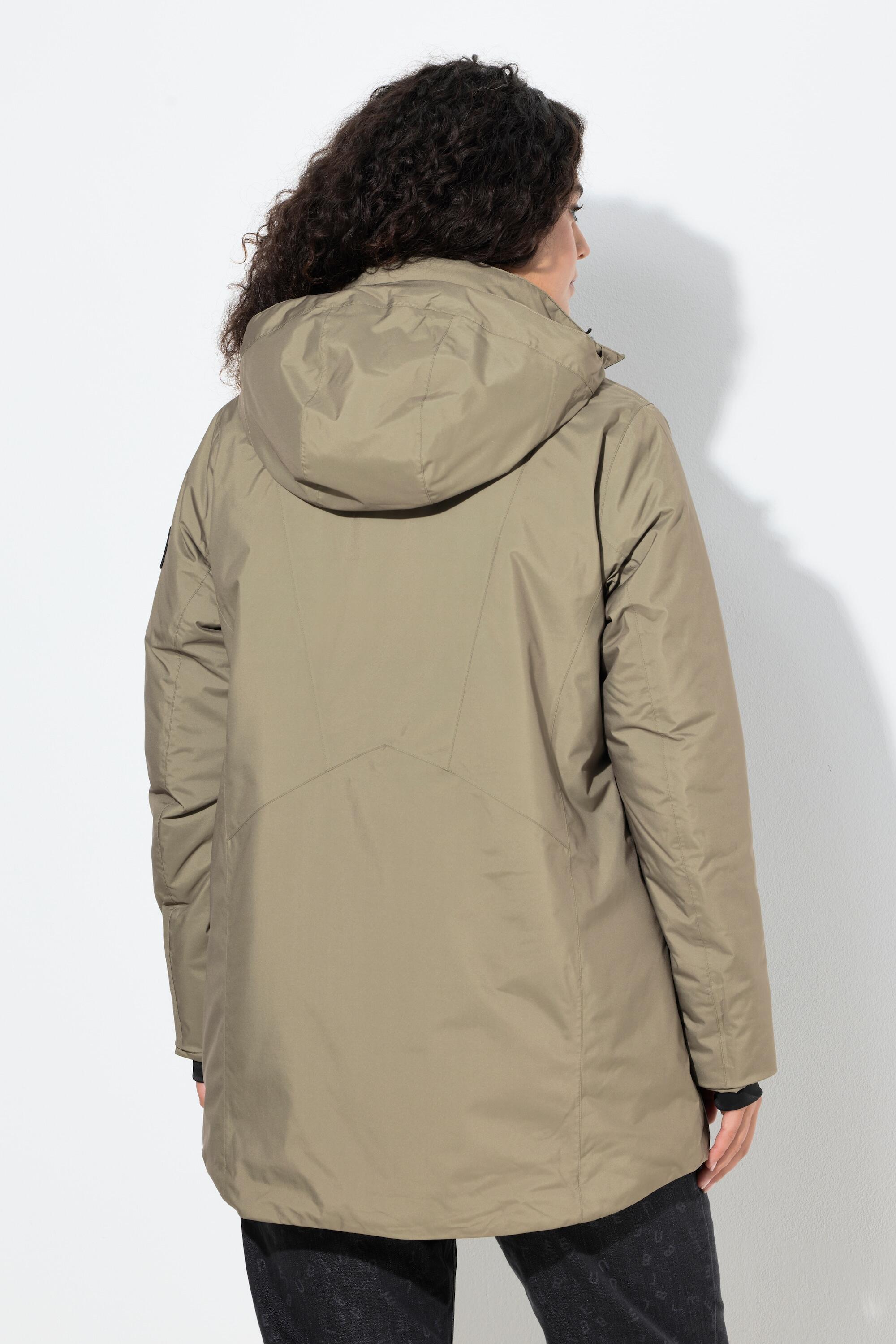 Femme Veste technique HYPRAR à capuche tissu imperméable coupe évasée 2/7