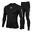 SkatePro Seamless Thermals Underwear - S-M - Negru