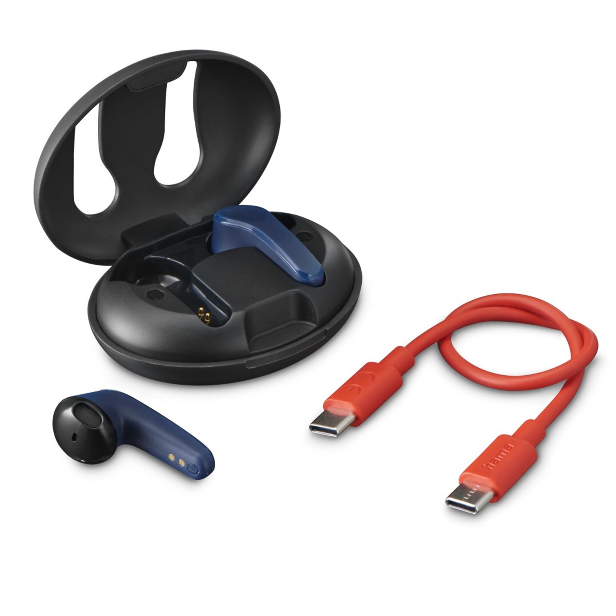 HAMA Bluetooth®-Kopfhörer Spirit Unchained, TWS, Blau 6/6