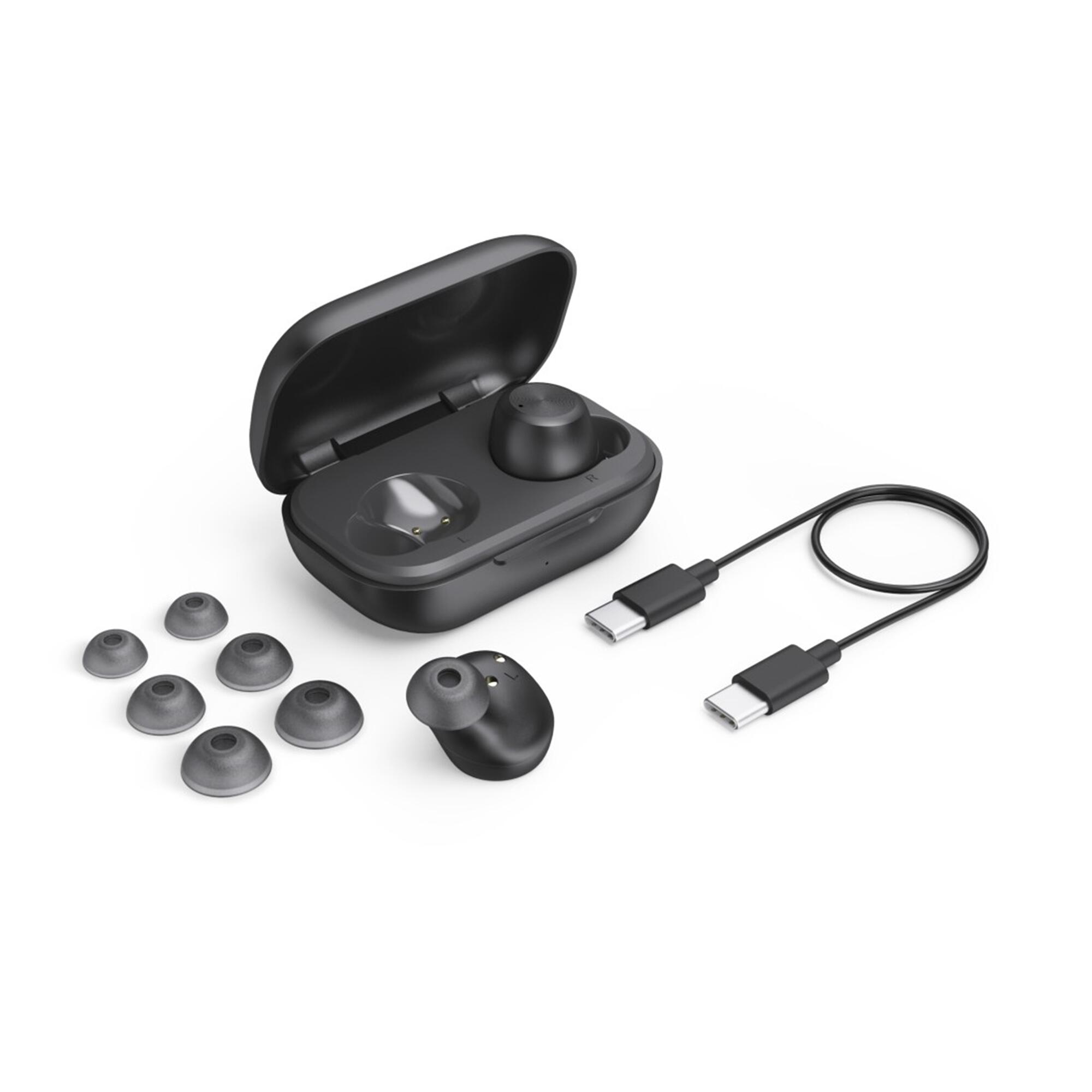 HAMA Bluetooth®-Kopfhörer Spirit Chop II, TWS, In-Ear, Schwarz 5/5