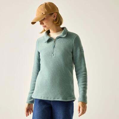 Fleece hiking dames half-zip solenne ii
