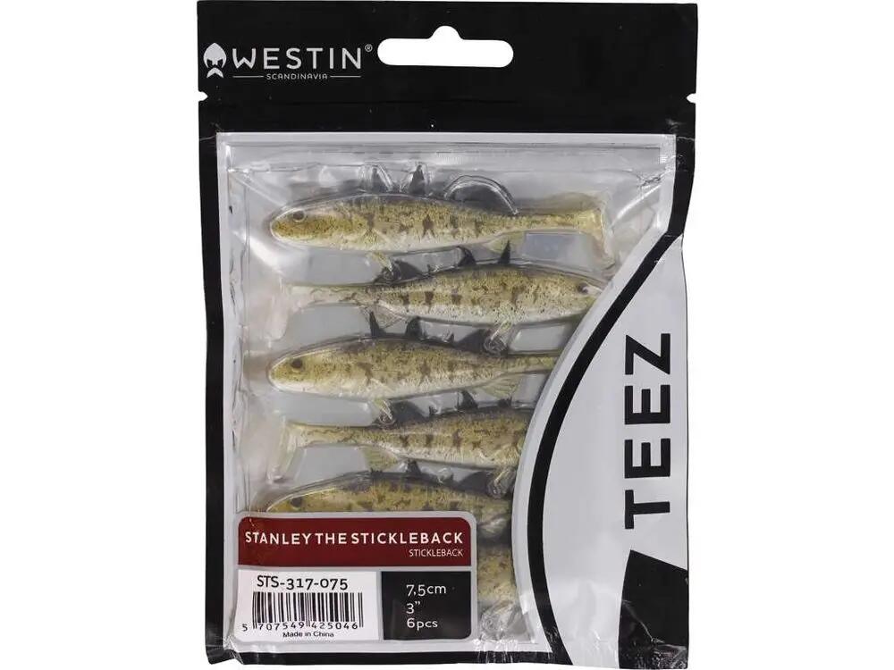 Westin Stanley the Stickleback 7,5cm - 6 Gummifische 5/5