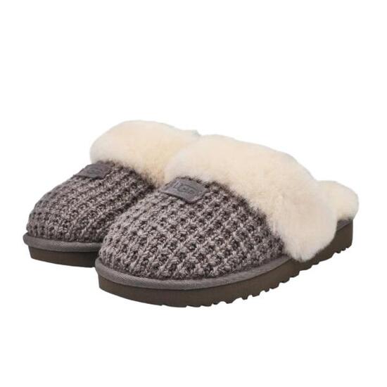Schuhe Cozy Slipper Charcoal