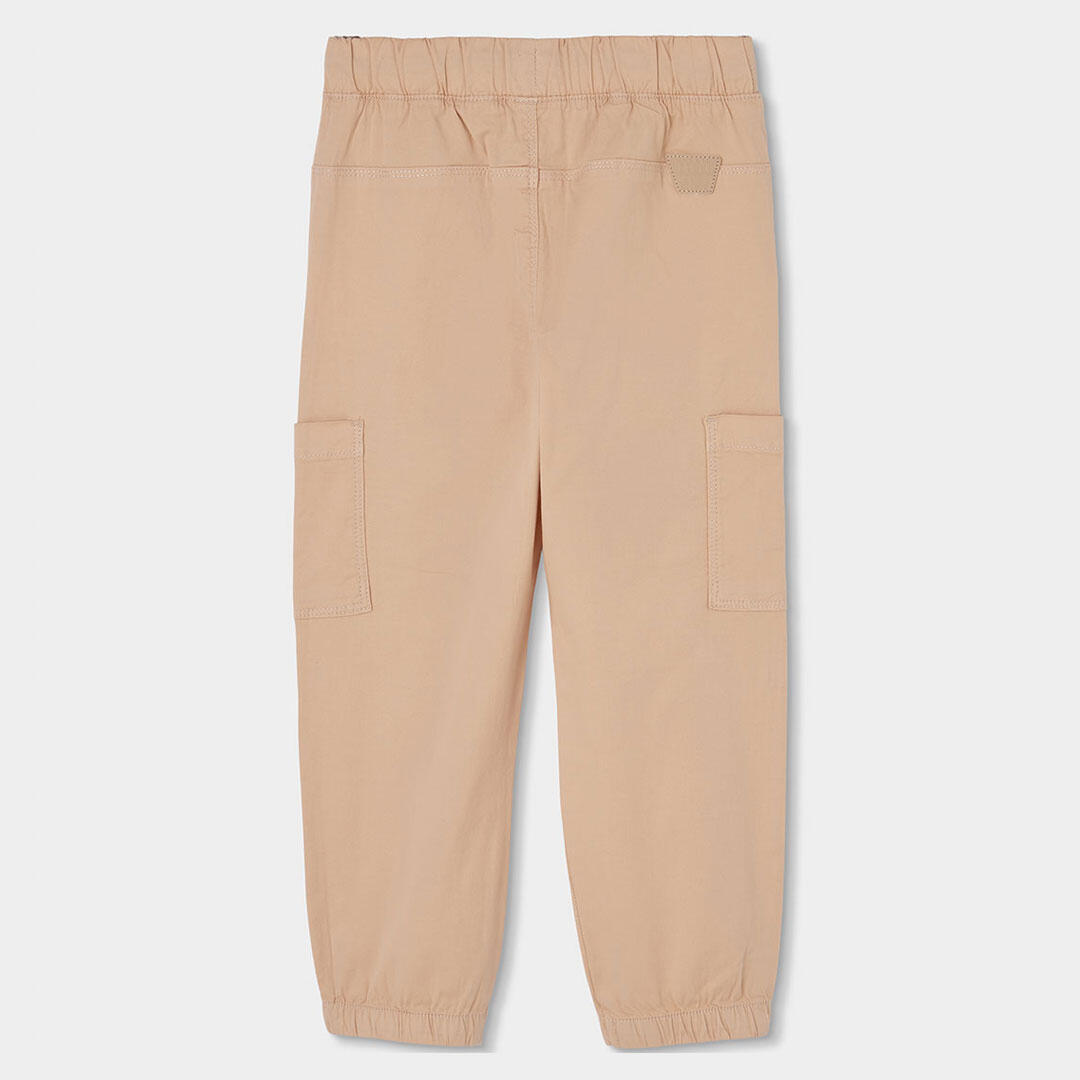 Pantalones de verano de senderismo kids niño boboli beige 2/4