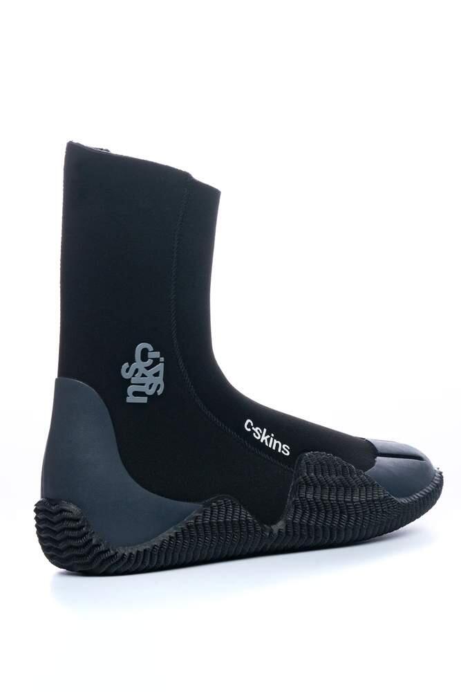 BOTTILLONS NEOPRENE C-SKINS LEGEND 5MM LONGE COTE FERMETURE ECLAIR 3/7