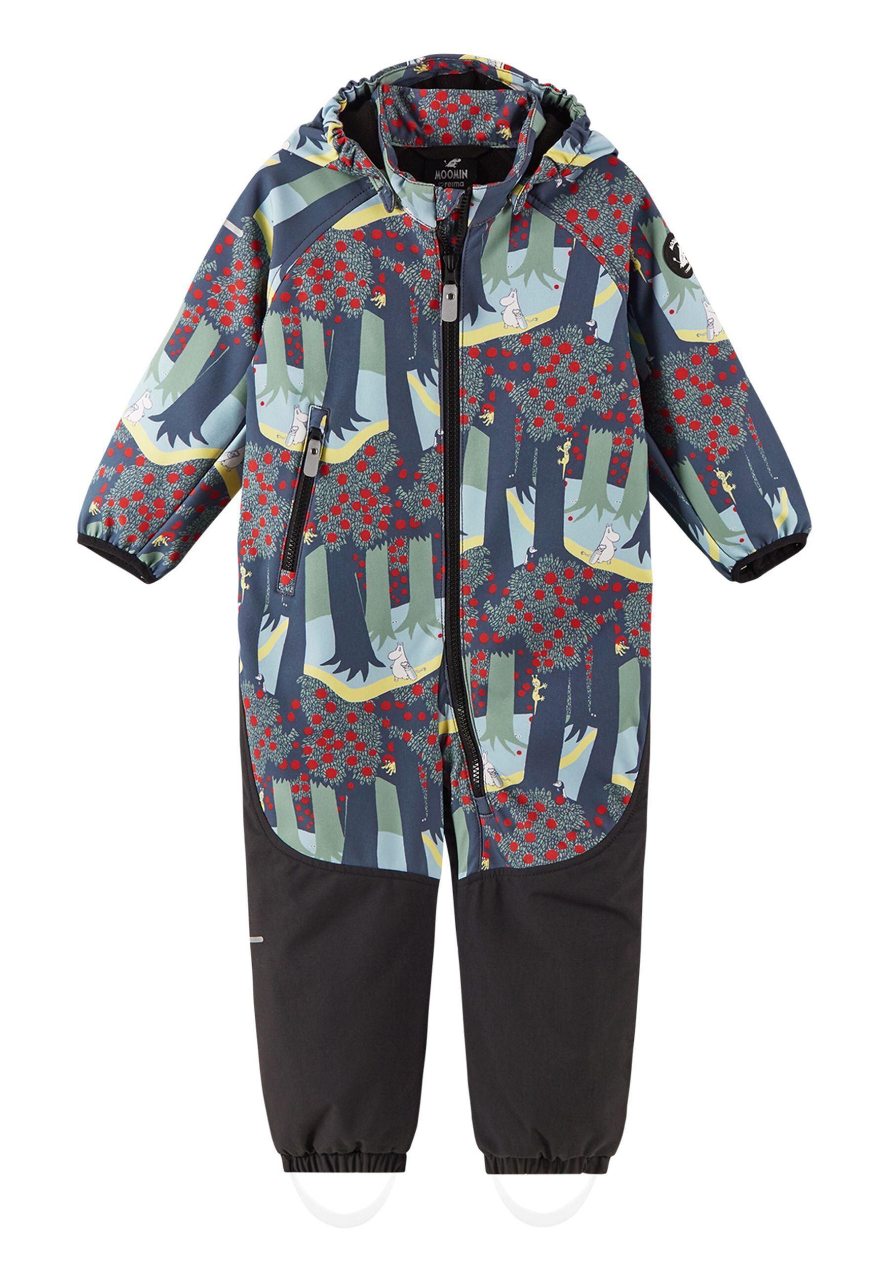 Combinaison softshell Moomin Mjosa - Touches réfléchissantes 1/7