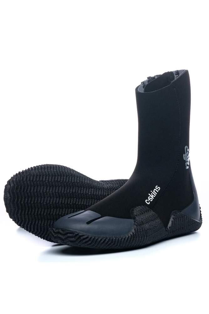 BOTTILLONS NEOPRENE C-SKINS LEGEND 5MM LONGE COTE FERMETURE ECLAIR 6/7