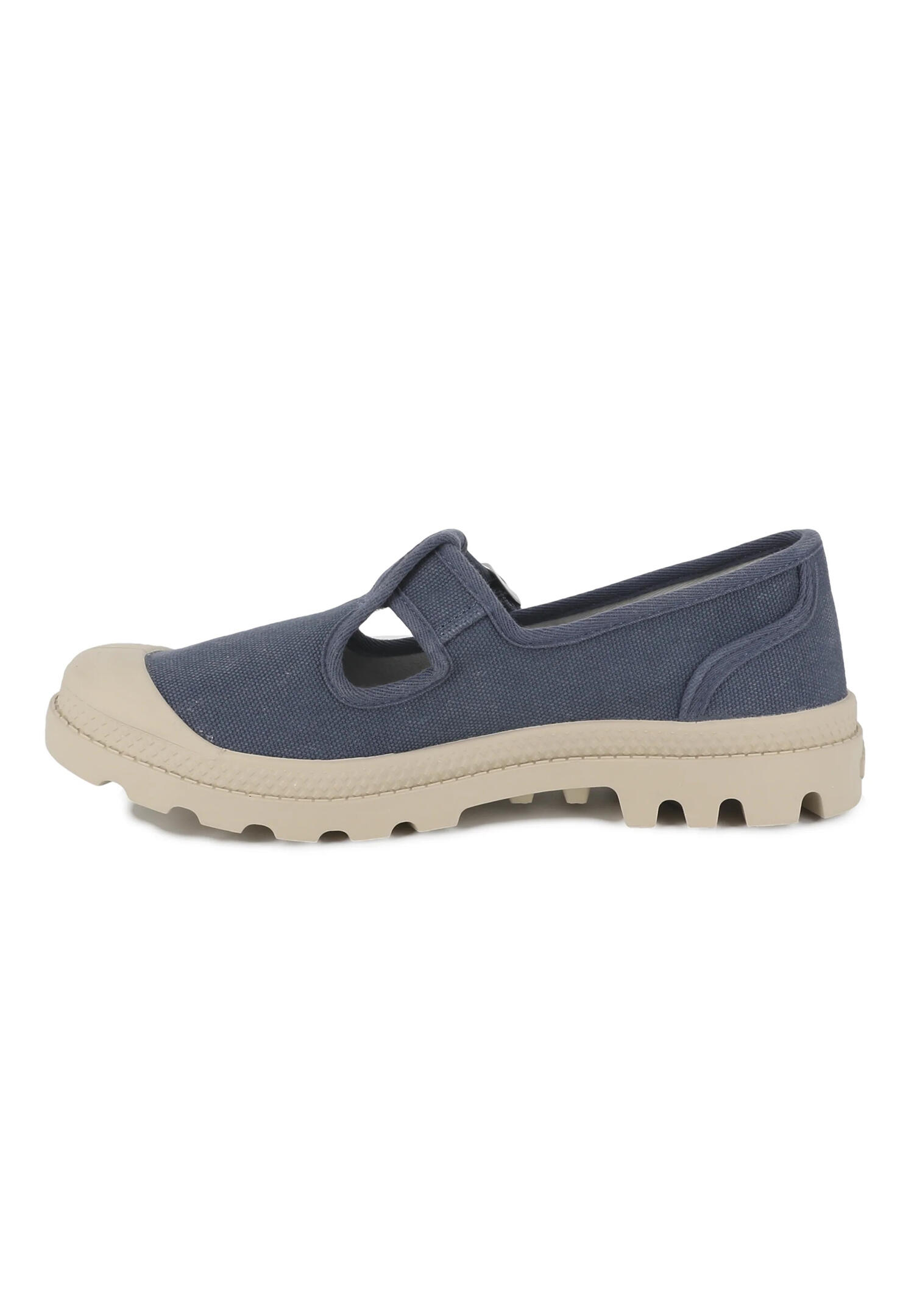 Palladium Damen Pampa Mary-Jane Washed Sneaker 94475 481 Vintage Indigo 2/5