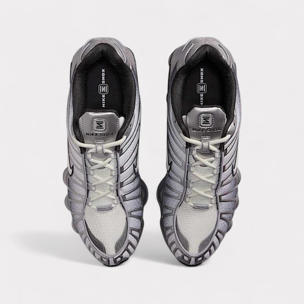 Nike Shox TL -Metallic Silver 3/4