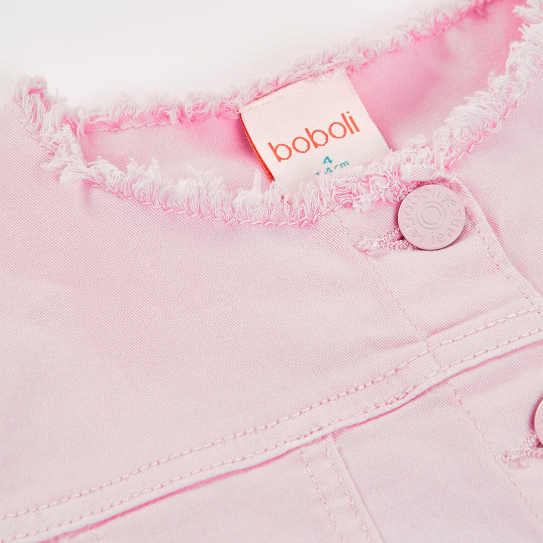 Cazadoras de verano de senderismo kids niña boboli rosa 3/4