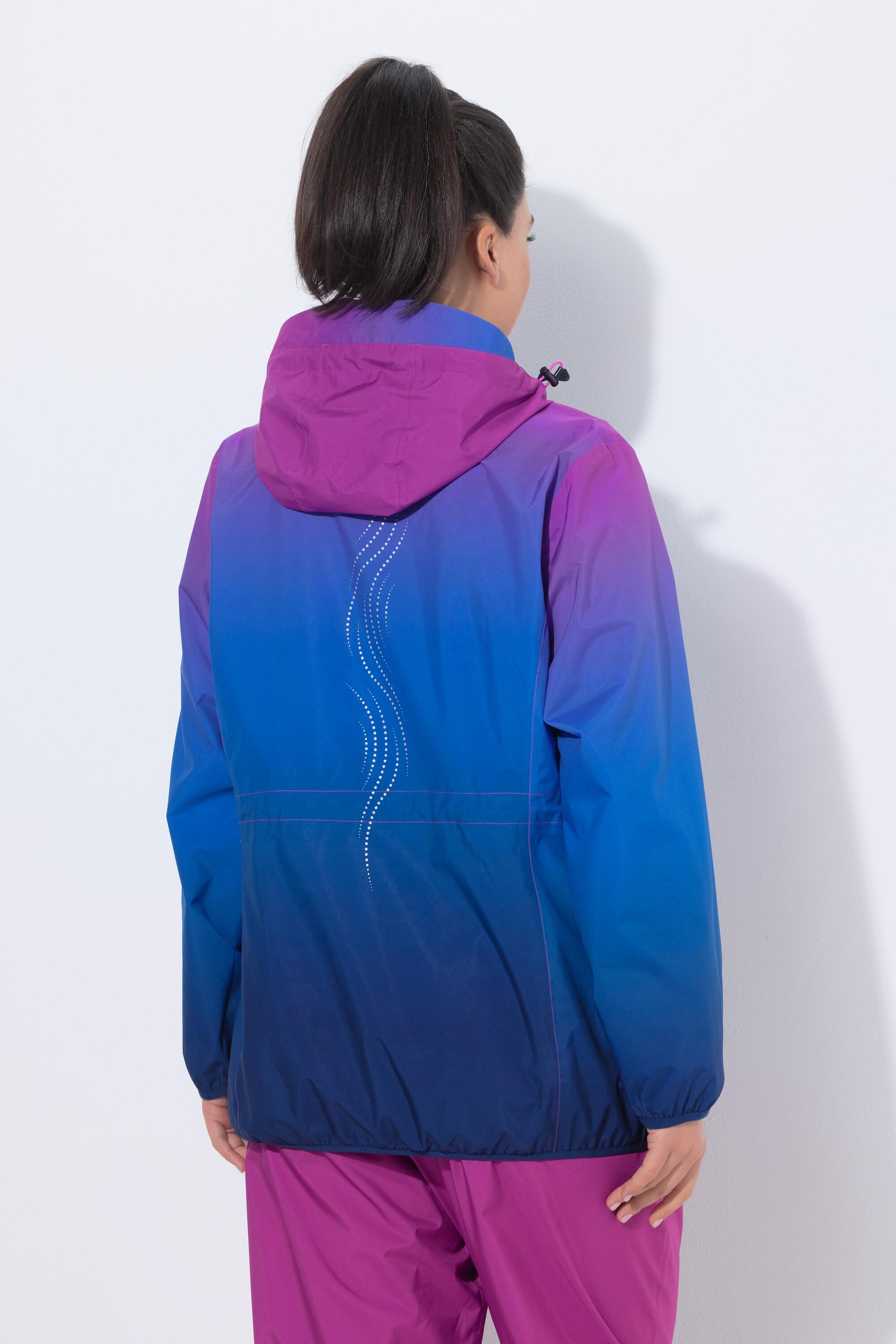 Femme Veste de pluie légère et imperméable capuche et poches zippées 2/7