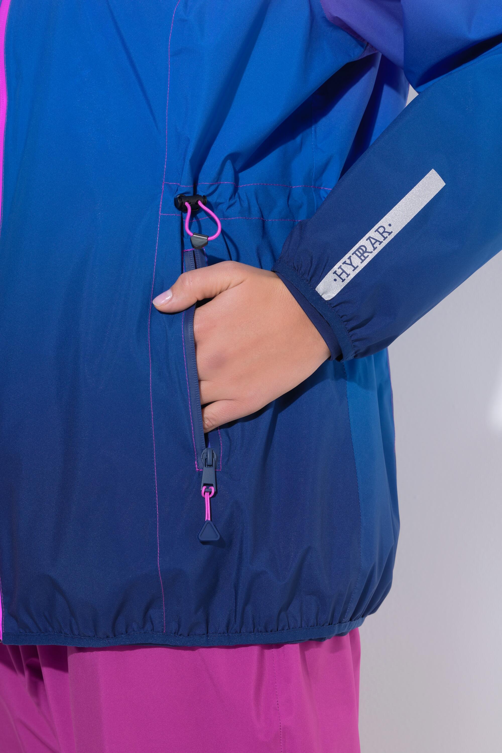 Femme Veste de pluie légère et imperméable capuche et poches zippées 5/7