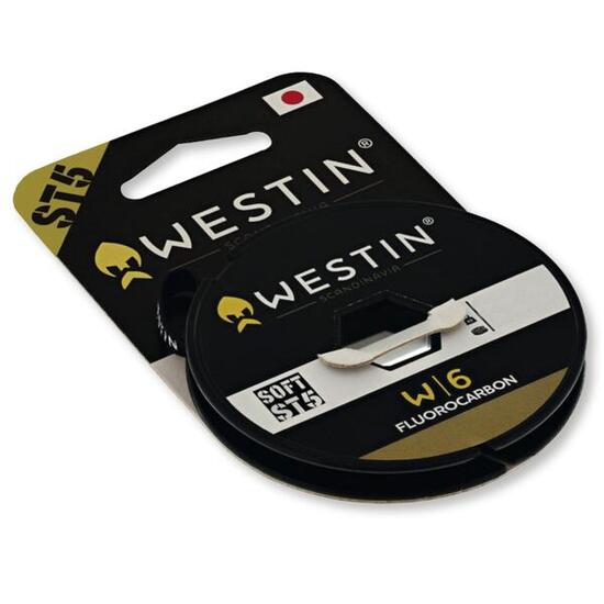 Westin W6 ST5 Fluorocarbon Clear 0,92mm 45,1kg - 20m Vorfachschnur