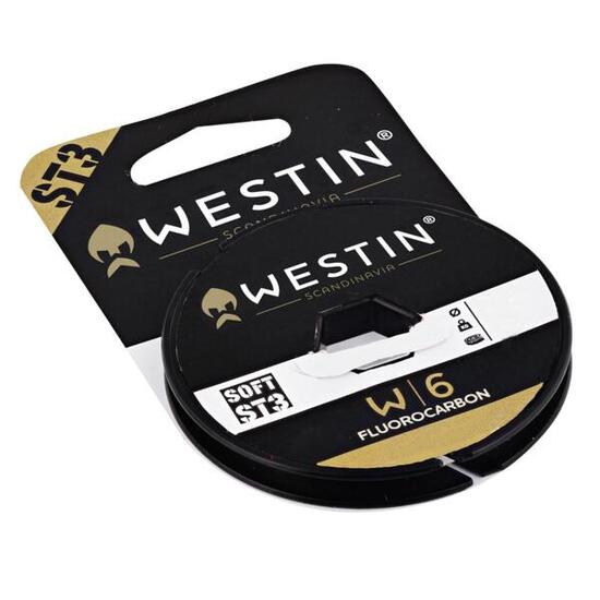 Westin W6 ST3 Fluorocarbon Clear 1,20mm 64,2kg - 20m Vorfachschnur