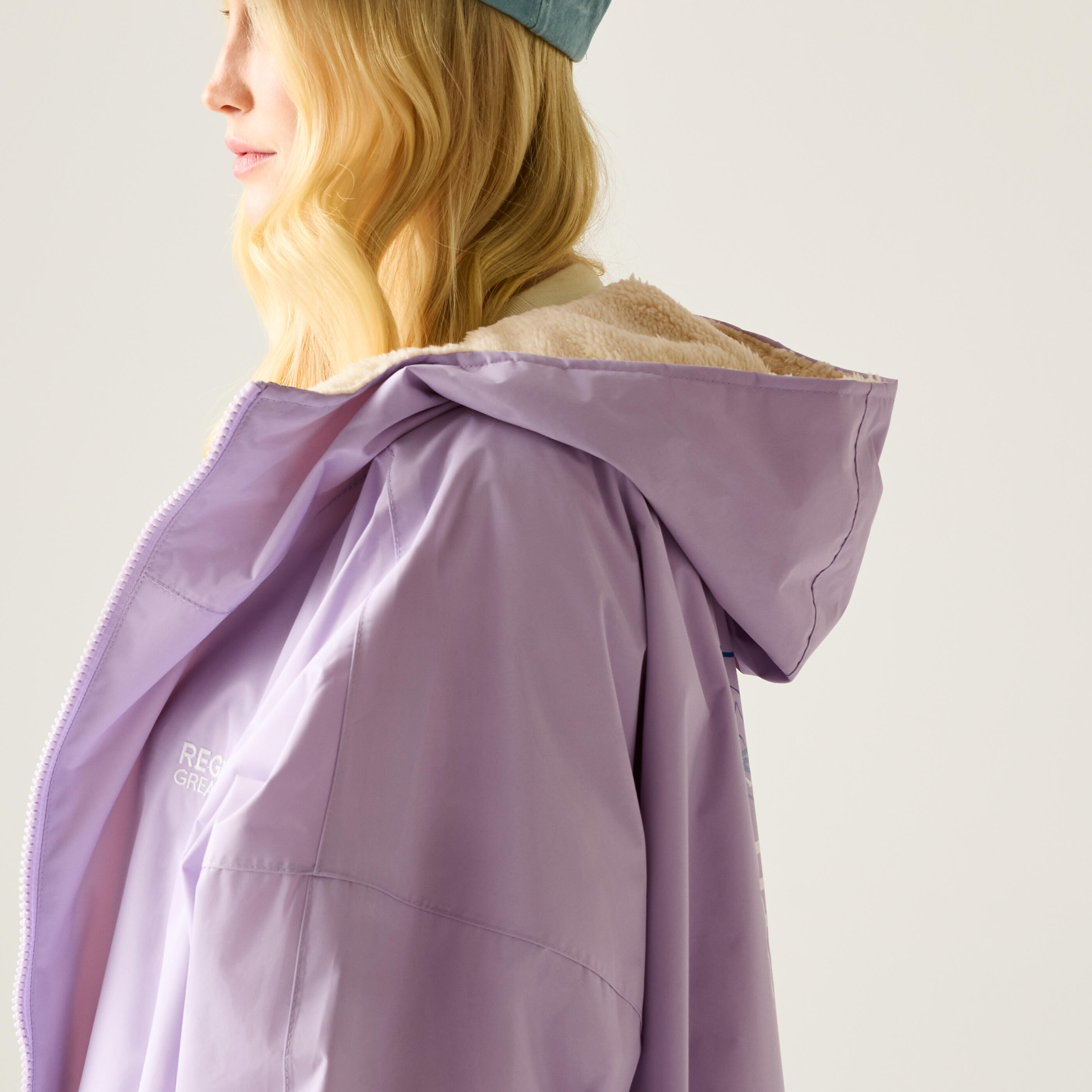 Peignoir à langer imperméable unisexe adulte 5/7