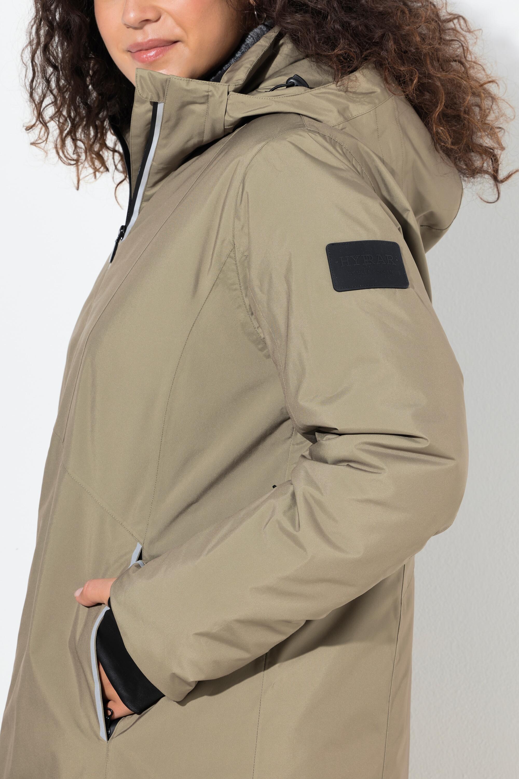 Femme Veste technique HYPRAR à capuche tissu imperméable coupe évasée 4/7