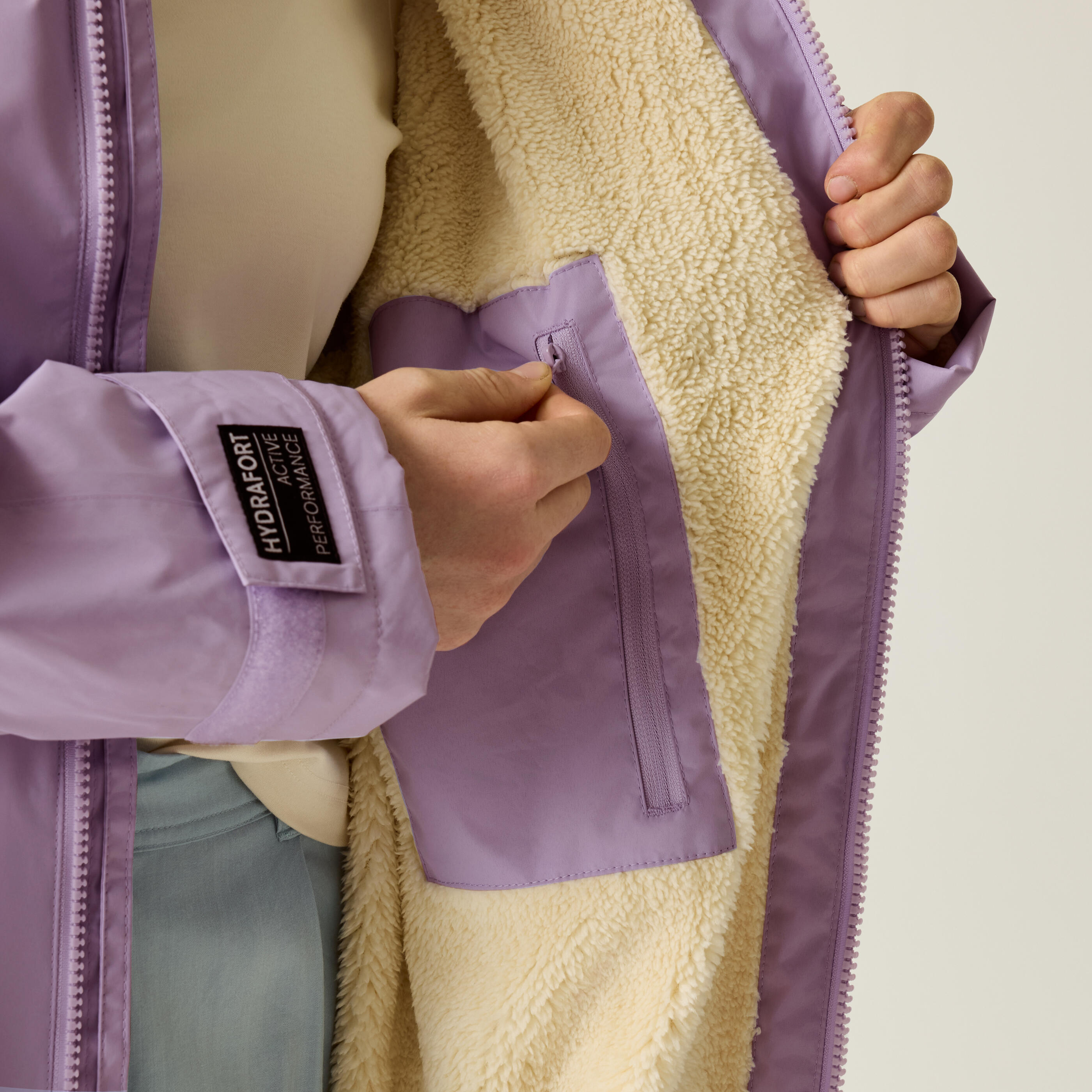 Peignoir à langer imperméable unisexe adulte 4/7