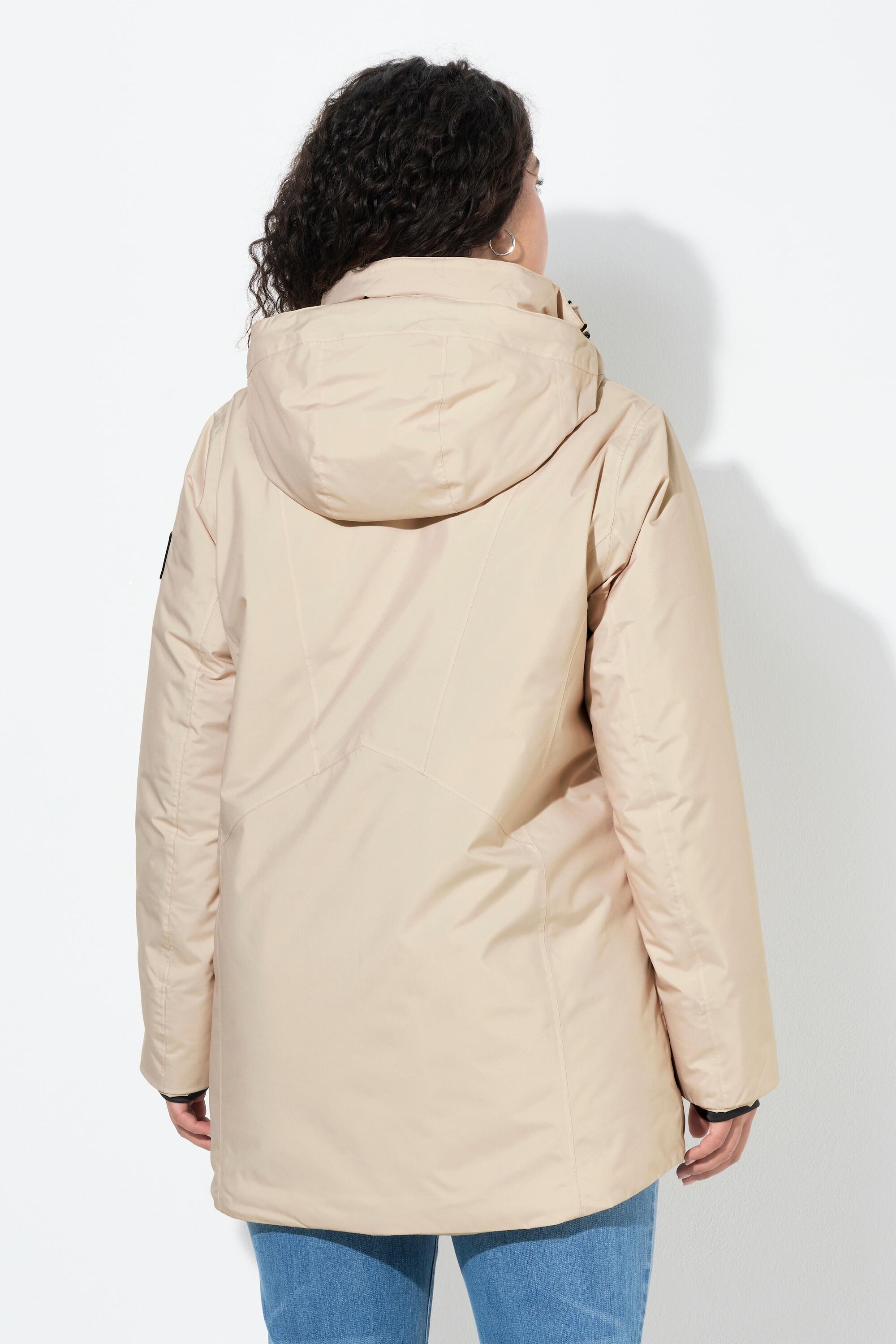 Femme Veste technique HYPRAR à capuche tissu imperméable coupe évasée 2/7